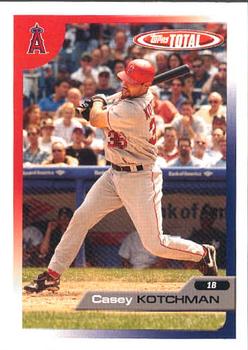 2005 Topps Total #91 Casey Kotchman Front
