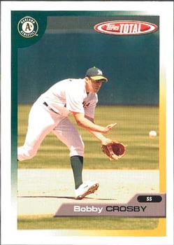 2005 Topps Total #140 Bobby Crosby Front