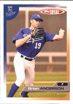 2005 Topps Total #201 Brian Anderson Front