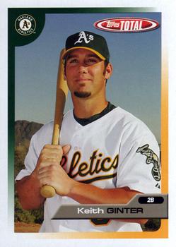 2005 Topps Total #253 Keith Ginter Front