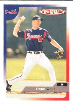 2005 Topps Total #269 Pete Orr Front