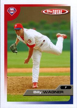 2005 Topps Total #356 Billy Wagner Front