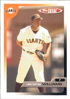 2005 Topps Total #421 Jerome Williams Front