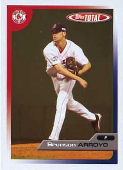 2005 Topps Total #527 Bronson Arroyo Front