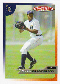 2005 Topps Total #519 Curtis Granderson Front