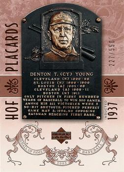 2005 Upper Deck Hall of Fame #88 Cy Young Front