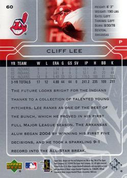 2005 Upper Deck #60 Cliff Lee Back