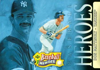 2005 Upper Deck Baseball Heroes #25 Don Mattingly Front