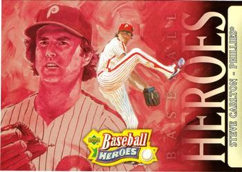 2005 Upper Deck Baseball Heroes #80 Steve Carlton Front