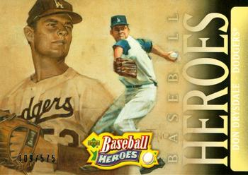 2005 Upper Deck Baseball Heroes #115 Don Drysdale Front