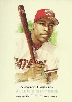 2006 Topps Allen & Ginter #101 Alfonso Soriano Front