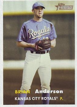 2006 Topps Heritage #439 Brian Anderson Front