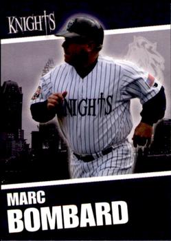 2008 Charlotte Knights #NNO Marc Bombard Front