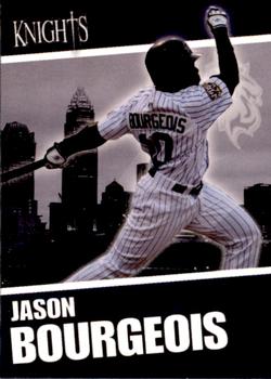 2008 Charlotte Knights #NNO Jason Bourgeois Front