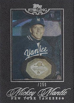 2006 Topps Sterling #25 Mickey Mantle Front