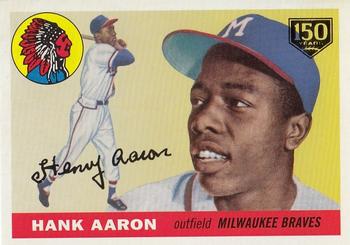 2019 Topps - Iconic Card Reprints 150th Anniversary #ICR-46 Hank Aaron Front