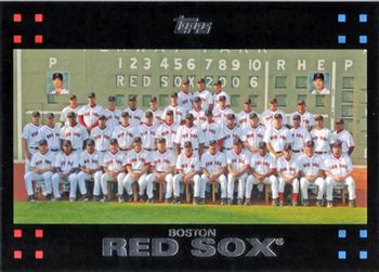 2007 Topps #236 Boston Red Sox Front