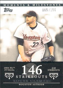 2007 Topps Moments & Milestones #162-146 Roger Clemens Front