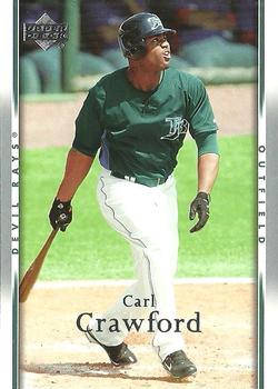 2007 Upper Deck #974 Carl Crawford Front