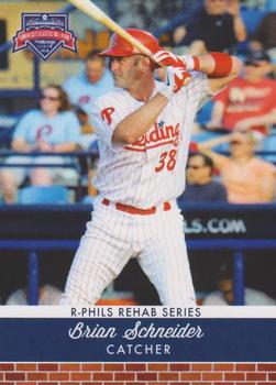 2019 Reading Phillies Rehab Series #20 Brian Schneider Front