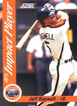 1992 Score - 90's Impact Players #2 Jeff Bagwell Front