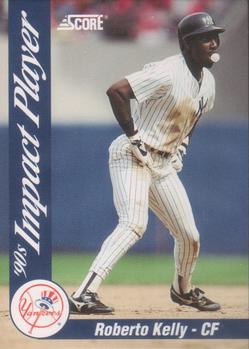 1992 Score - 90's Impact Players #80 Roberto Kelly Front