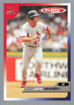 2005 Topps Total - Silver #303 John Mabry Front
