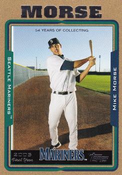 2005 Topps Updates & Highlights - Gold #UH224 Mike Morse Front