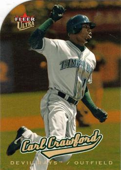 2005 Ultra - Gold Medallion #16 Carl Crawford Front