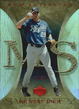 2005 Upper Deck Artifacts - Rainbow Red #74 Mike Sweeney Front