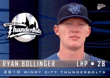 2010 MultiAd Windy City ThunderBolts #8 Ryan Bollinger Front