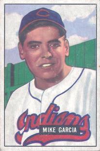 1951 Bowman #150 Mike Garcia Front