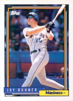 1992 Topps #327 Jay Buhner Front