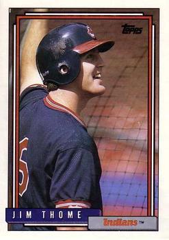 1992 Topps #768 Jim Thome Front