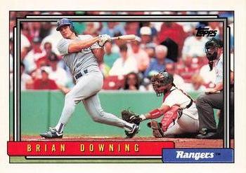 1992 Topps #173 Brian Downing Front