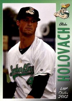 2013 Grandstand Clinton LumberKings Update 2 #NNO Blake Holovach Front