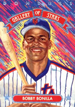 1992 Triple Play - Gallery of Stars #GS-1 Bobby Bonilla Front