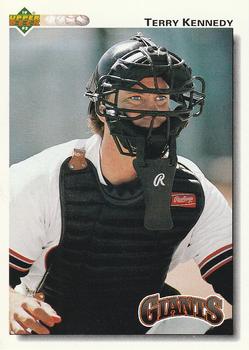1992 Upper Deck #192 Terry Kennedy Front