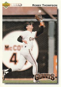 1992 Upper Deck #286 Robby Thompson Front