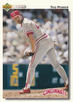 1992 Upper Deck #680 Ted Power Front
