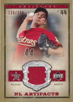 2006 Upper Deck Artifacts - AL/NL Artifacts Red #NL-RO Roy Oswalt Front