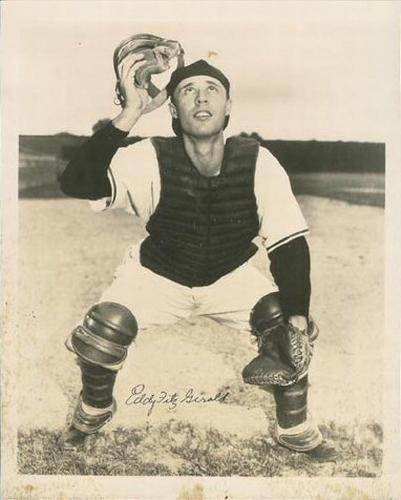 1950 Sawyer Biscuit Indianapolis Indians #NNO Eddy FitzGerald Front