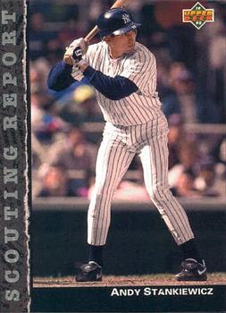 1992 Upper Deck - Scouting Report #SR21 Andy Stankiewicz  Front
