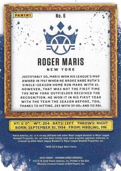 2020 Panini Diamond Kings #6 Roger Maris Back