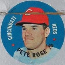1968 Topps Test Discs #NNO Pete Rose Front