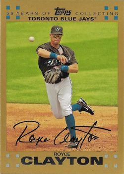 2007 Topps - Gold #167 Royce Clayton Front