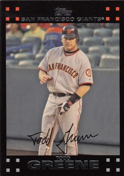 2007 Topps - Red Back #44 Todd Greene Front