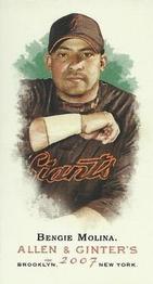 2007 Topps Allen & Ginter - Mini A & G Back #63 Bengie Molina Front