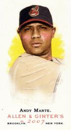 2007 Topps Allen & Ginter - Mini A & G Back #65 Andy Marte Front