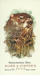 2007 Topps Allen & Ginter - Mini A & G Back #183 Groundhog Day Front